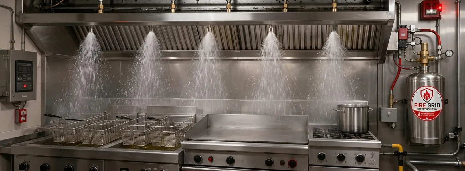Kitchen Hood Fire Suppression System