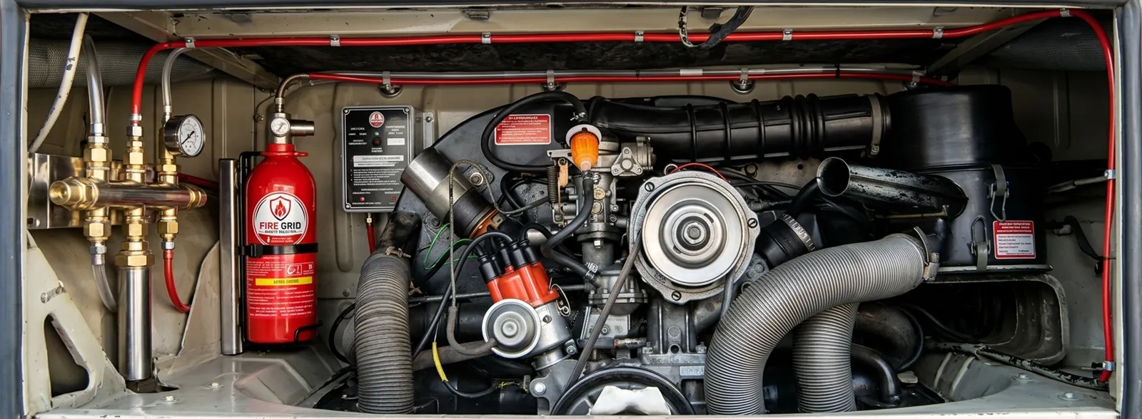 Automatic Vehicle Fire Suppression System