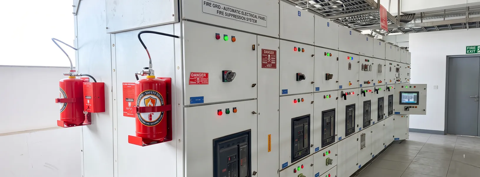 Automatic Electrical Panel Fire Suppression System